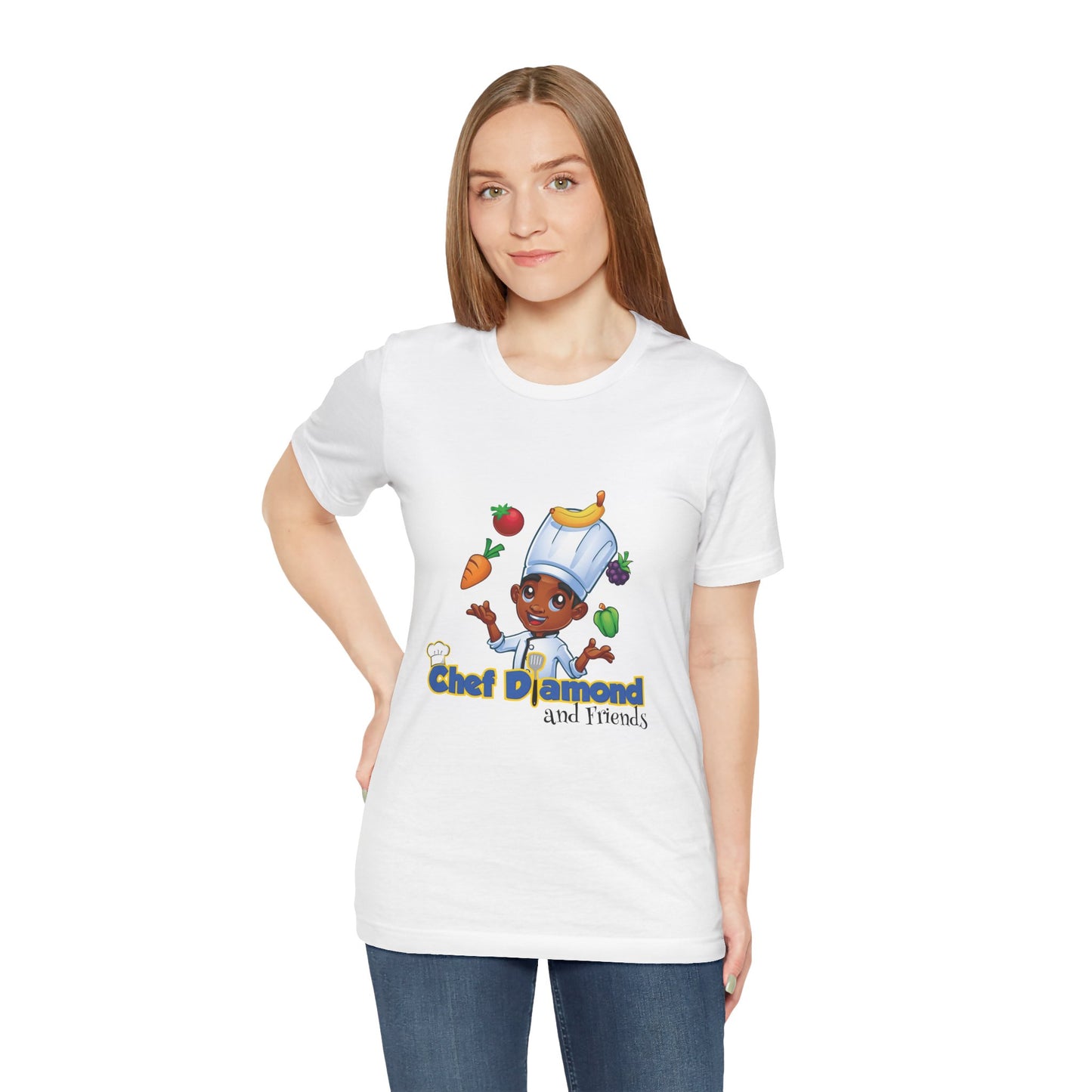 Chef Diamond and Friends Jersey Short Sleeve Tee