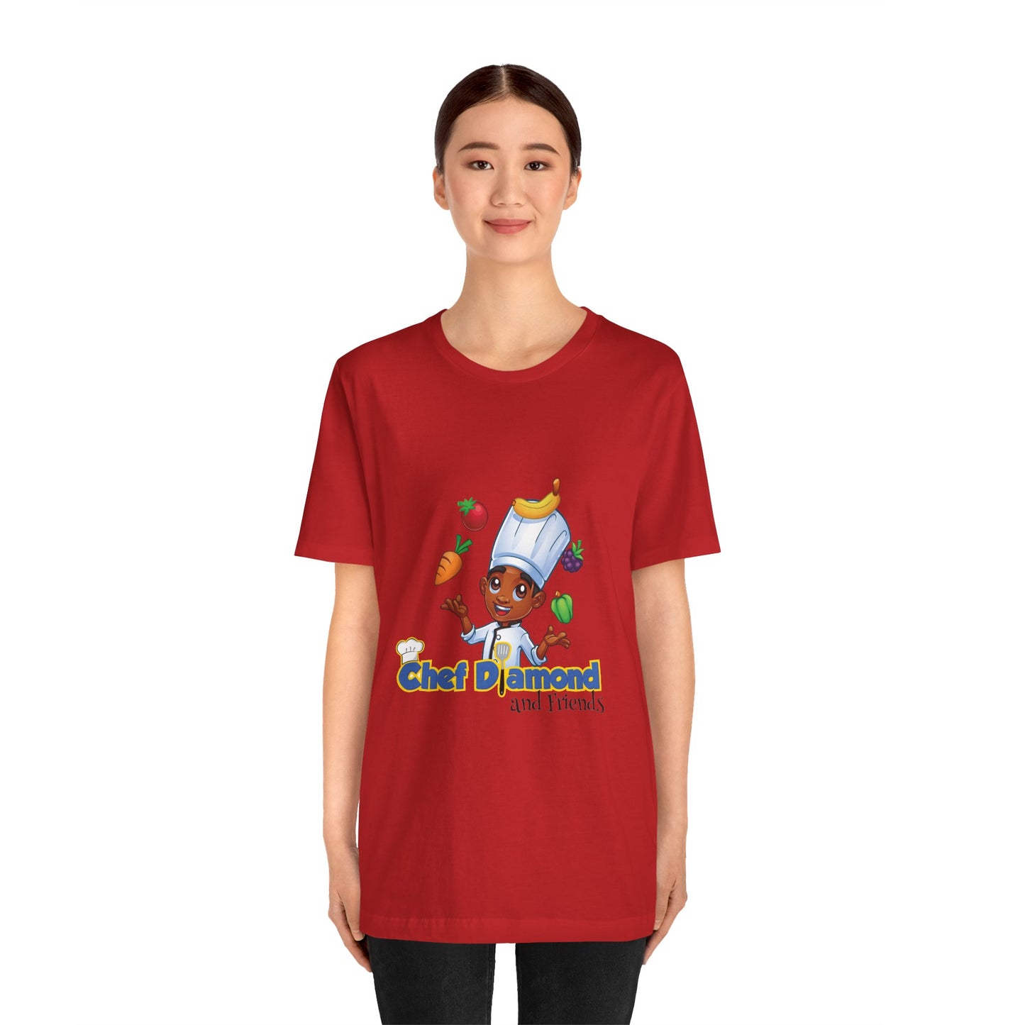 Chef Diamond and Friends Jersey Short Sleeve Tee