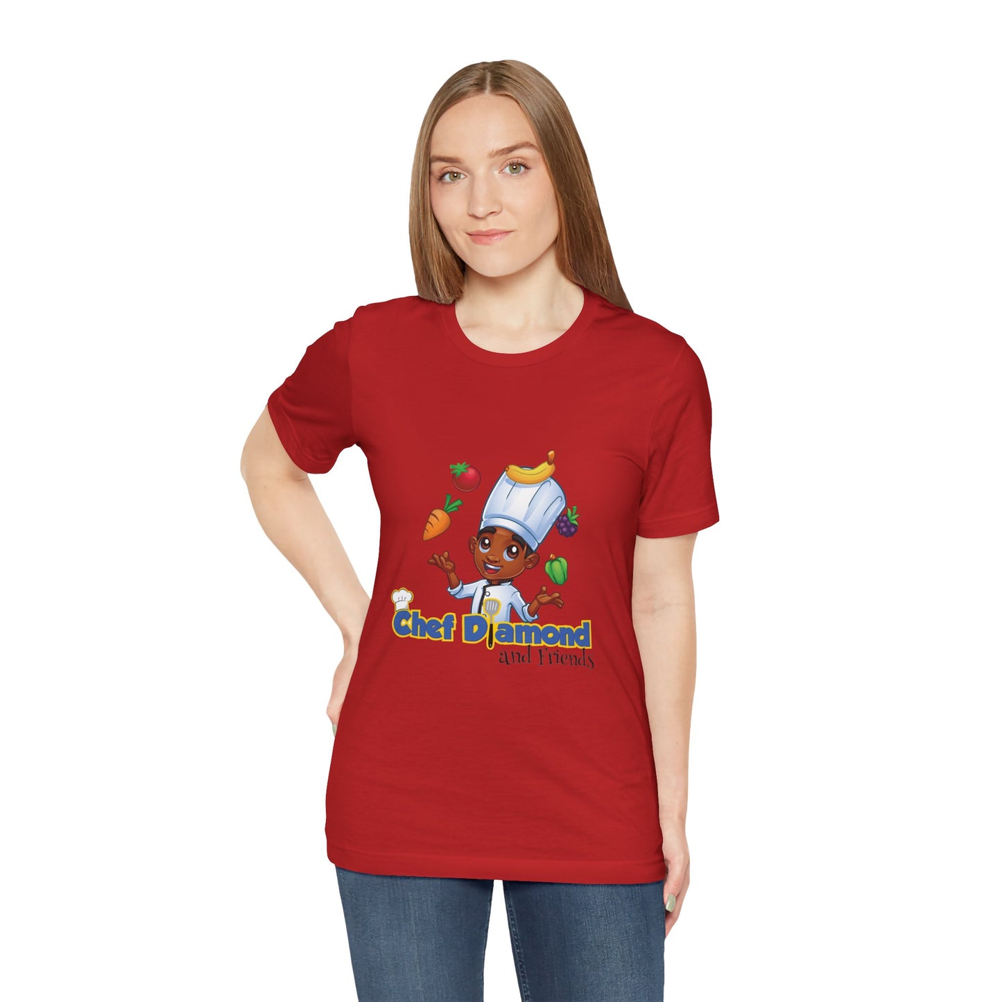Chef Diamond and Friends Jersey Short Sleeve Tee