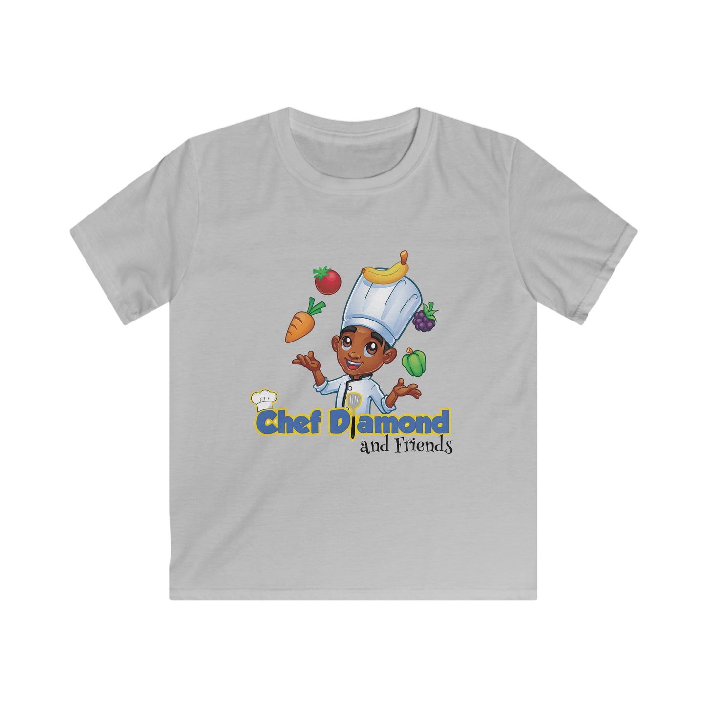 Kids Softstyle Chef Diamond and Friends Tee
