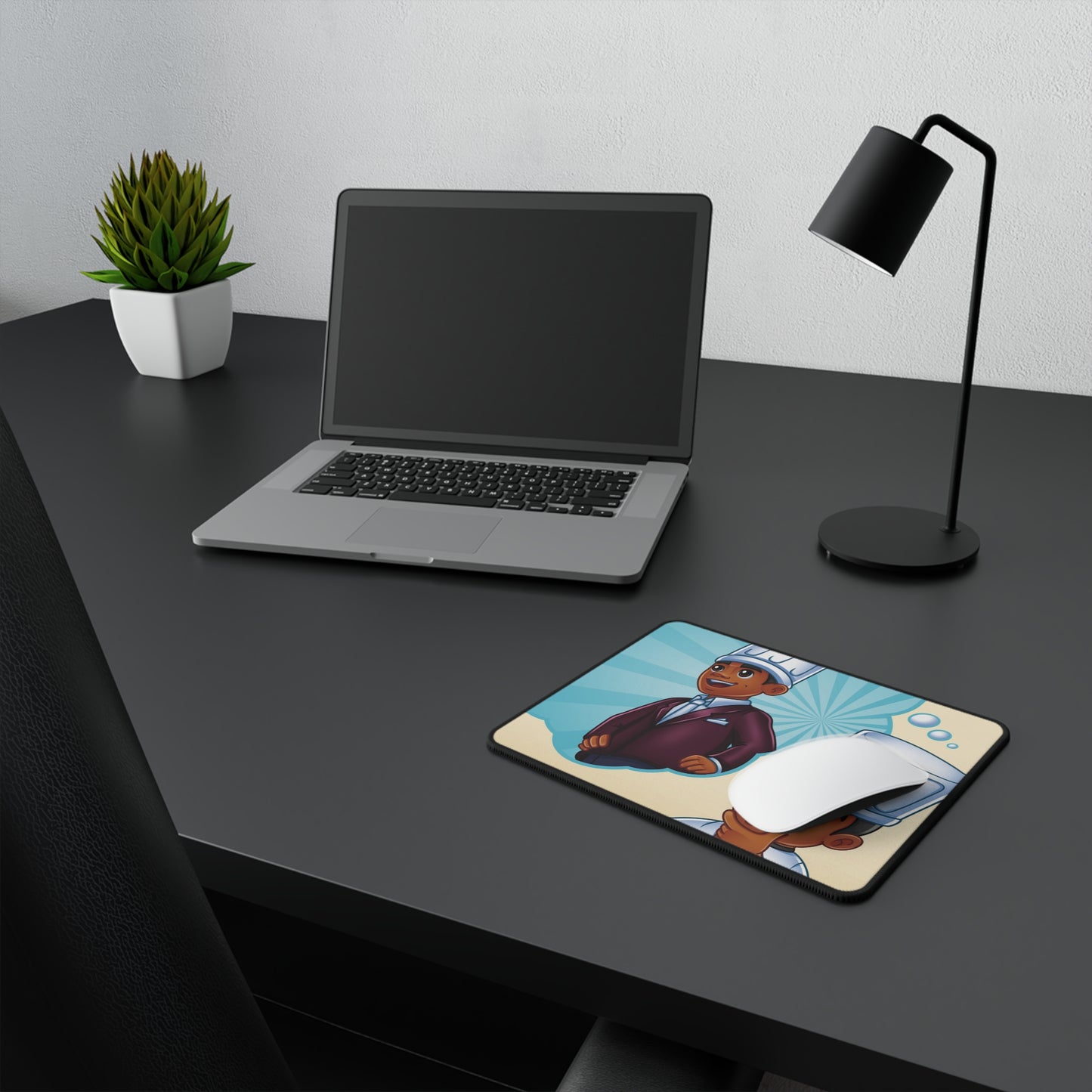 Successful Chef Diamond Non-Slip Gaming Mouse Pad