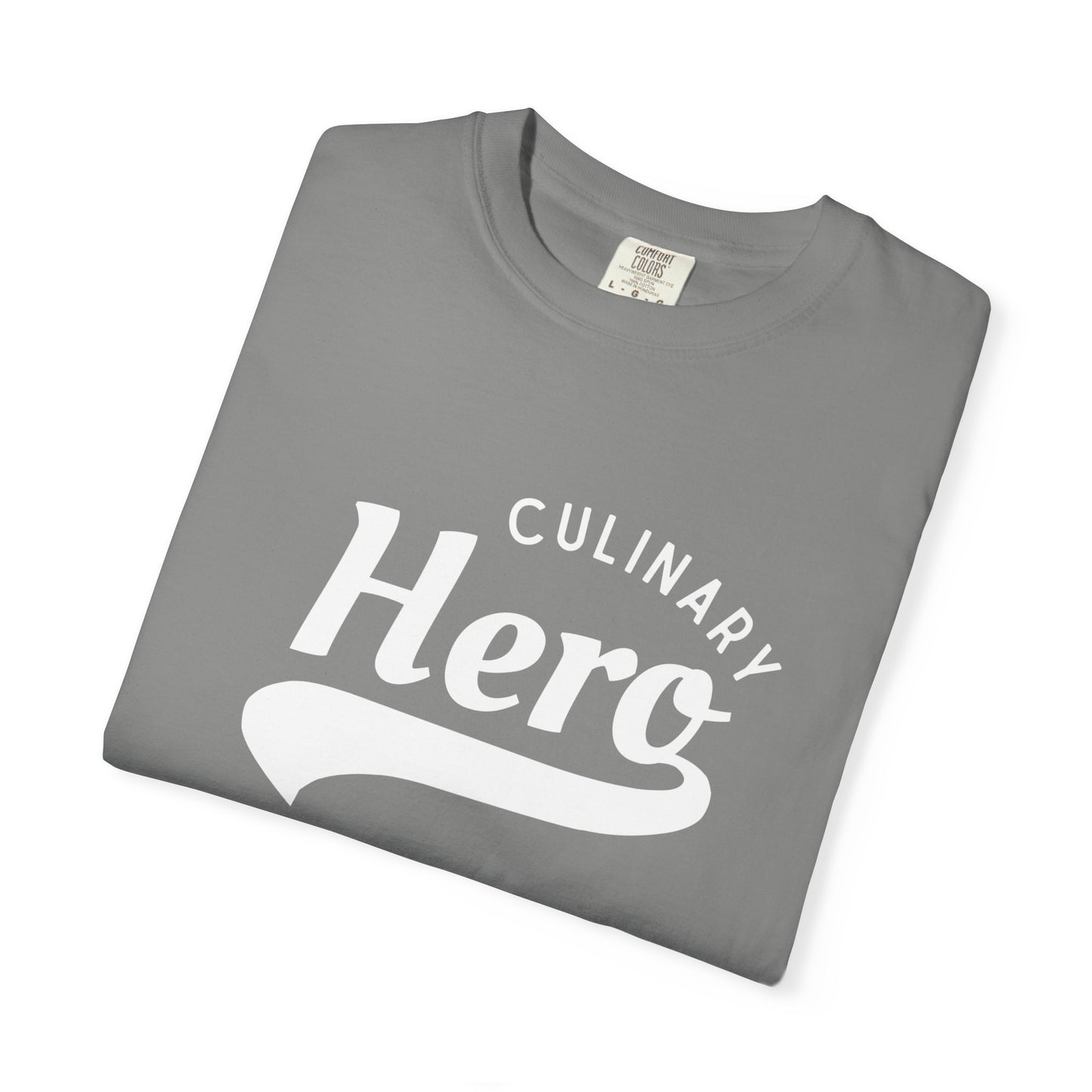 Culinary Hero T-Shirt - White Text