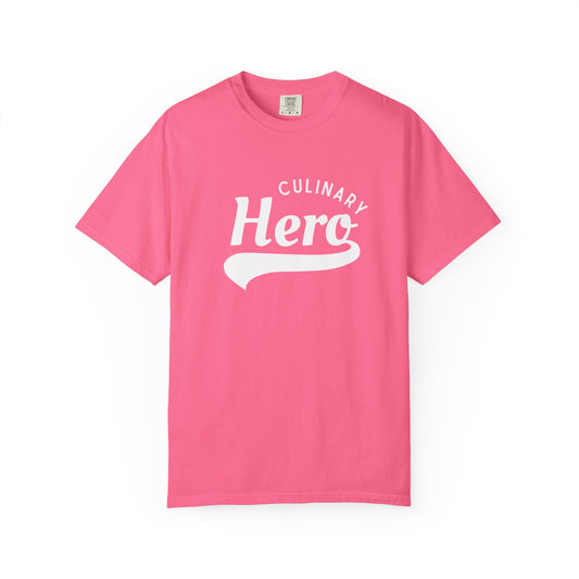 Culinary Hero T-Shirt - White Text