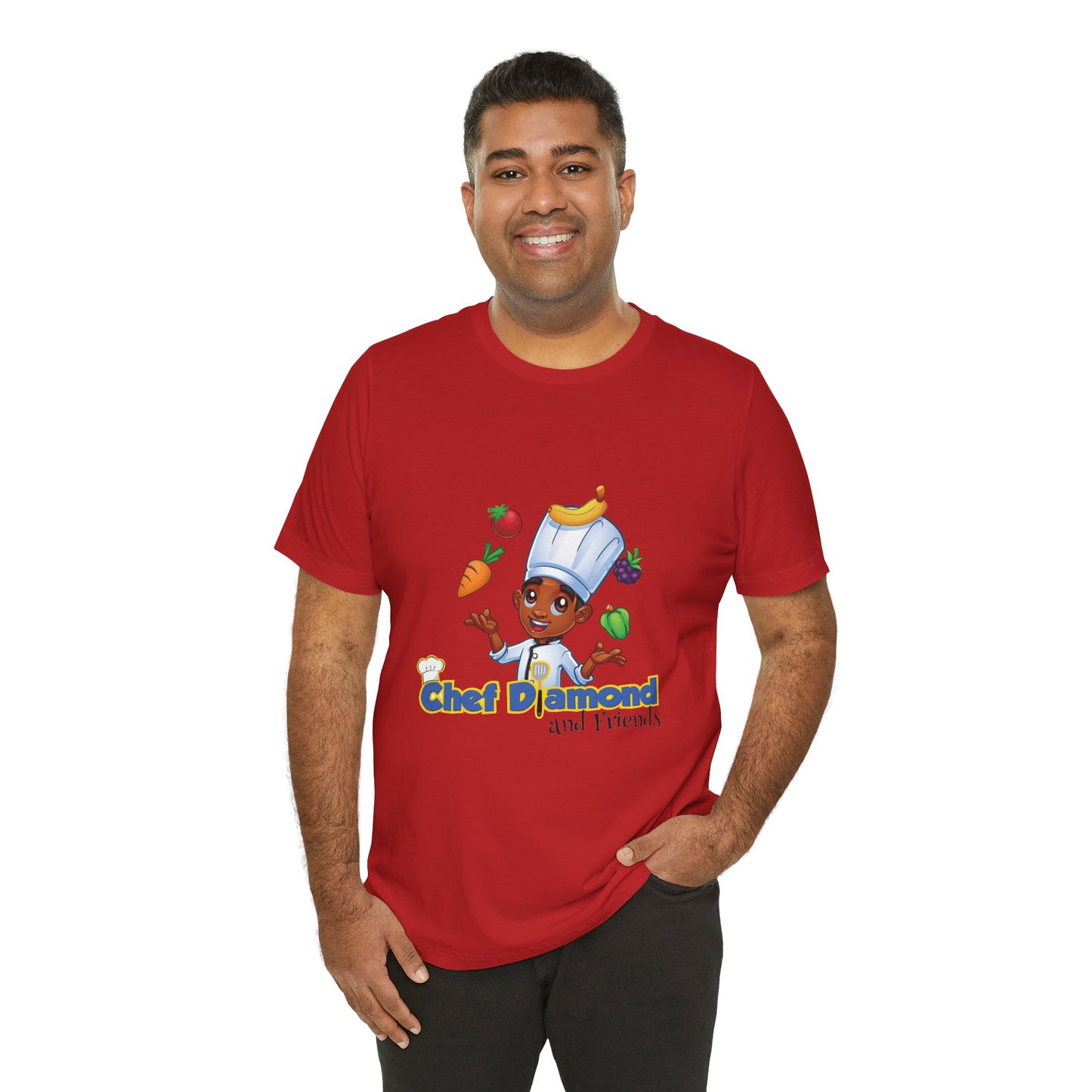 Chef Diamond and Friends Jersey Short Sleeve Tee