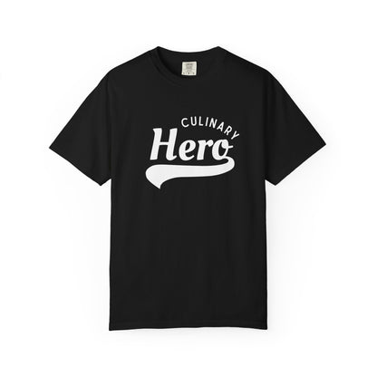 Culinary Hero T-Shirt - White Text
