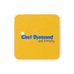 Chef Diamond Classic Logo Corkwood Coaster Set