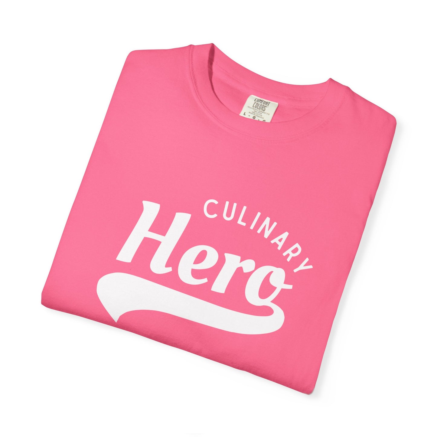 Culinary Hero T-Shirt - White Text