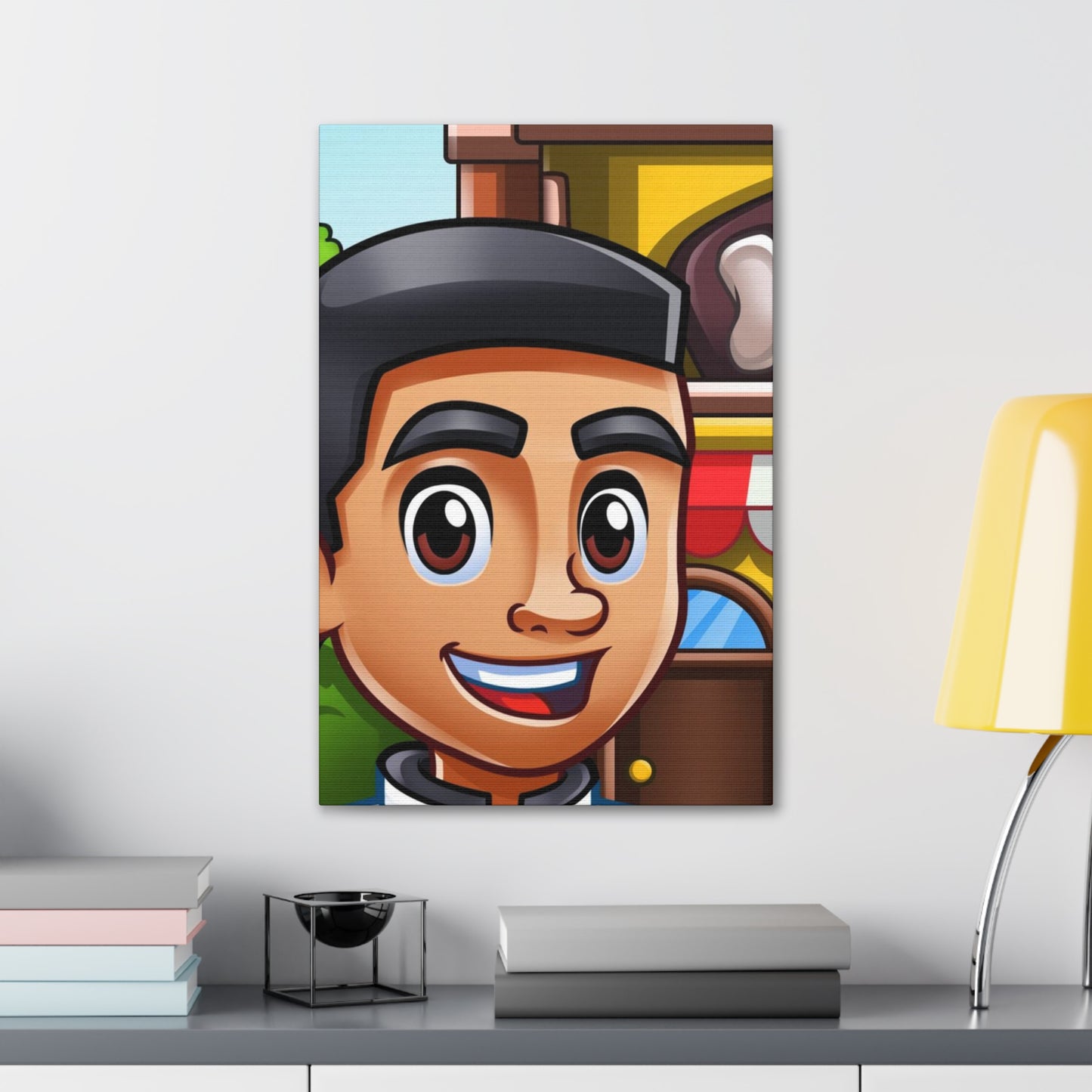 Chef Santos Canvas Gallery Wraps