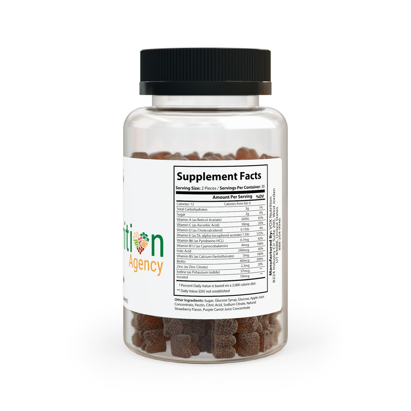Multivitamin Gummies for Adults (60 Gummies)