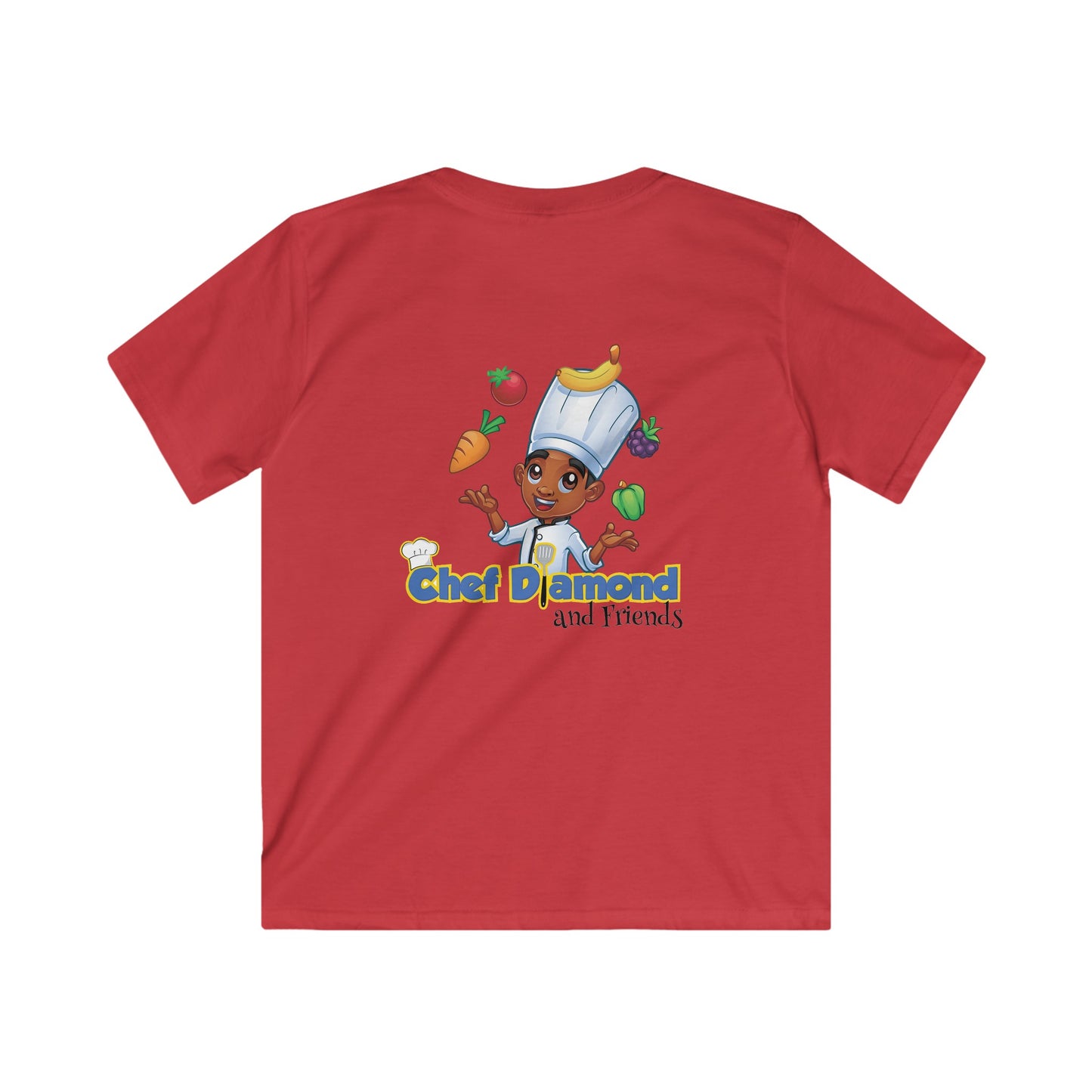 Kids Softstyle Chef Diamond and Friends Tee