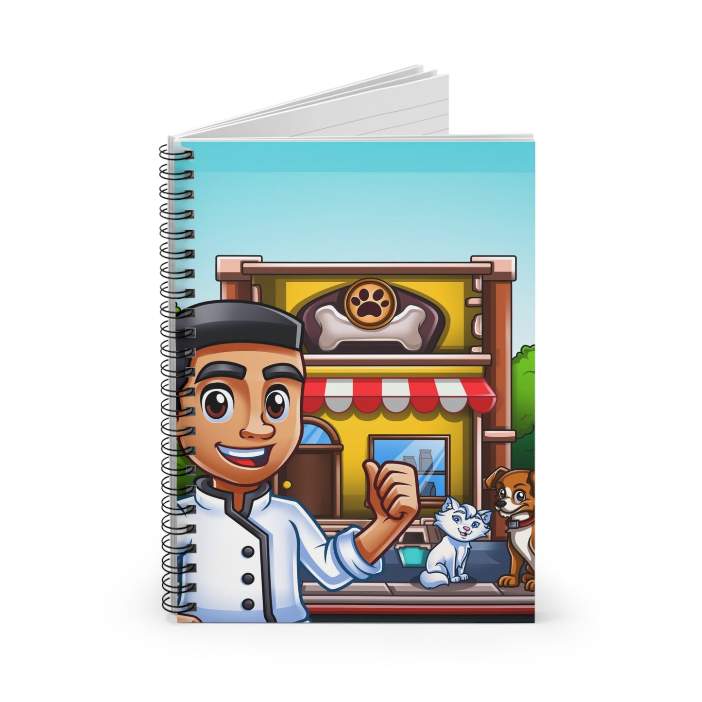 Santos Spiral Notebook - Ruled Line