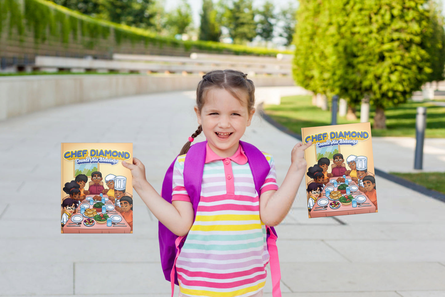 Chef Diamond Counts His Blessings Coloring Book