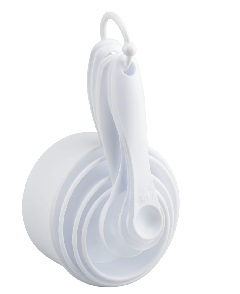 Measuring Cups & Spoon Combination Pack - All white
